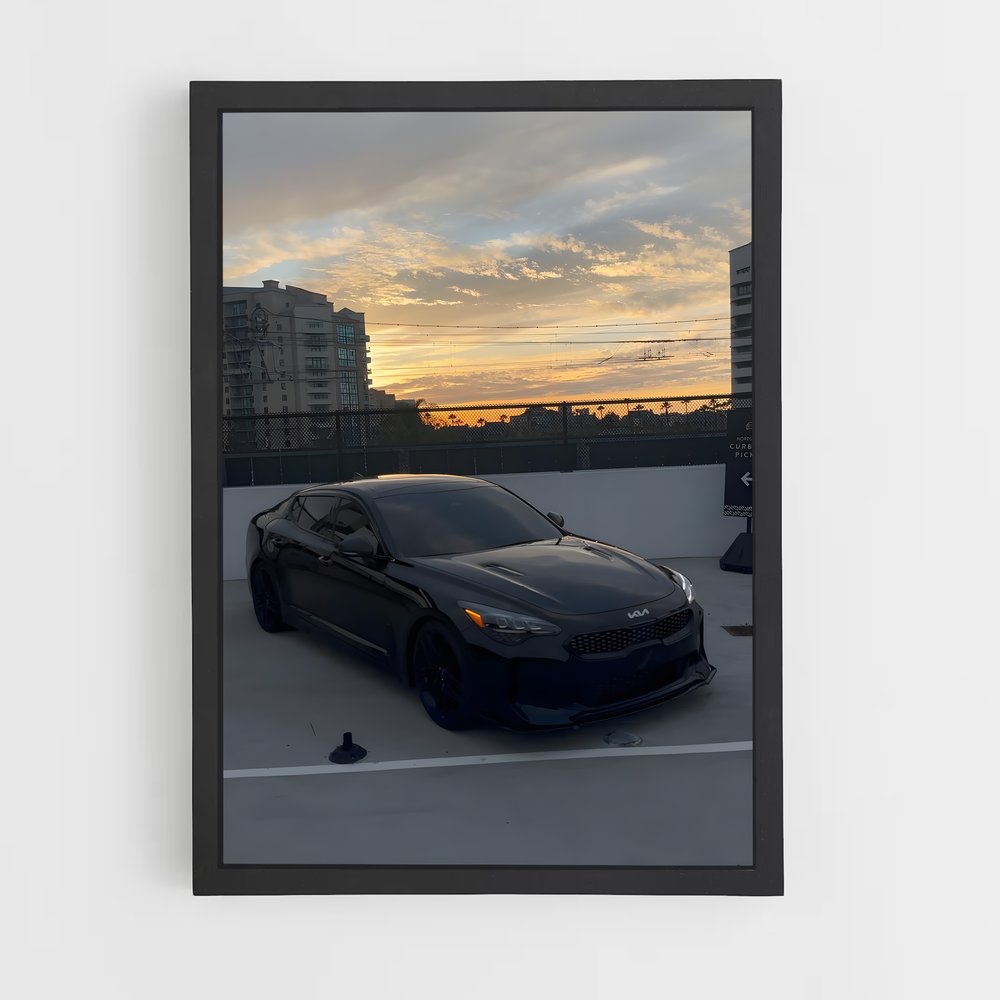 Poster Stinger Élégante – affiche Kia (vue 2)